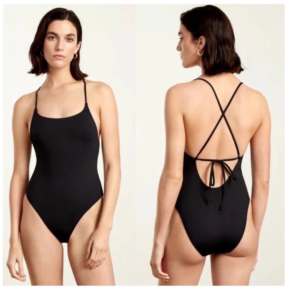 Everlane Classic Black Women's One-Piece Swimsuit